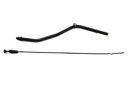 Steel TH350 Locking Transmission Dipstick – Fits Chevy/GM TH350 – Bellhousing Mount – Black