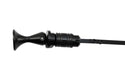 Steel TH350 Locking Transmission Dipstick – Fits Chevy/GM TH350 – Bellhousing Mount – Black