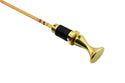 Steel TH350 Locking Transmission Dipstick – Fits Chevy/GM TH350 – Bellhousing Mount – Zinc Finish