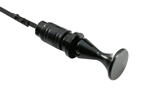 Steel Transmission Dipstick – Locking Style – Fits Chevy/GM TH700 / 4L60E – Bellhousing Mount – Black