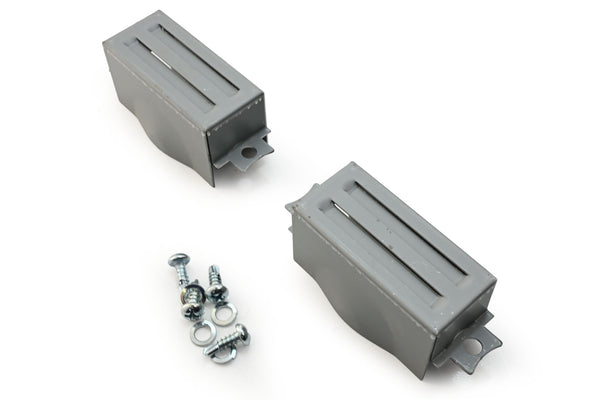 Polished Aluminum Ball Milled Valve Covers – Fits 1958–1986 Chevy Small Block 283 / 305 / 327 / 350 / 400 – Short Style – Baffled