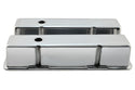 1958-86 CHEVY SMALL BLOCK 283-305-327-350-400 TALL POLISHED ALUMINUM VALVE COVERS - BALL MILLED