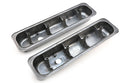 Aluminum 1987–97 Chevy Short Valve Covers Center Bolt – Smooth – Polished