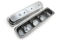 Aluminum 1987–97 Chevy Short Valve Covers Center Bolt – Smooth – Polished