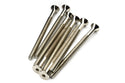 Aluminum 1987–97 Chevy Short Valve Covers Center Bolt – Smooth – Polished