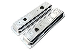 1987-00 CHEVY-GMC 5.0L & 5.7L CENTER BOLT STEEL VALVE COVER CAPS - CHROME