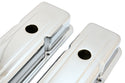 1958-86 CHEVY SMALL BLOCK 283-305-327-350-400 OEM STYLE SHORT VALVE COVERS - CHROME