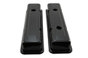 1958-86 CHEVY SMALL BLOCK 283-305-327-350-400 OEM STYLE SHORT VALVE COVERS - BLACK