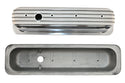 Aluminum 1987–97 Chevy Center Bolt Tall Valve Covers – Finned – Polished
