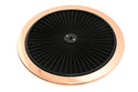 Cotton Universal Top-Flow Round Washable Air Cleaner Top – Black Filter with Copper Ring