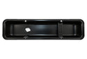 STEEL 1958-86 CHEVY SB 283-305-327-350-400 SHORT VALVE COVERS – 1 Hole / 2 Hole, Baffled-Black