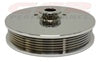 CFR Performance Compatible/Replacement Billet Aluminum 1979–93 Ford Mustang 5.0 Power Steering Pulley - Chrome