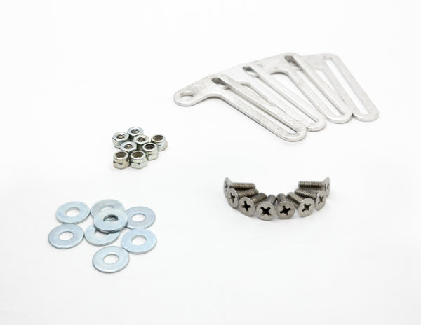 BALL MILLED CHROME BILLET ALUMINUM WIRE LOOM SET - CHEVY-FORD-MOPAR