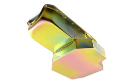 STEEL 1986-2002 CHEVY SB 305-427 ROAD RACING OIL PAN W- WINDAGE TRAY - ZINC