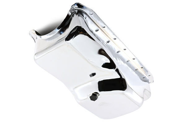 1964-87 CHRYSLER-MOPAR SMALL BLOCK 273-318-340 OIL PAN - CHROME