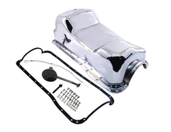 Oil Pan Installation Kit Fits 1979–1995 Big Block Ford 429/460/7.5L Mustang & Fox Body – Chrome