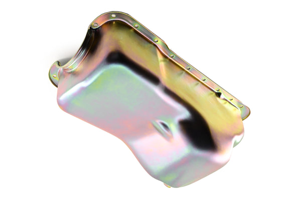 1988-96 FORD SMALL BLOCK 255-260-289-302 STOCK CAPACITY TRUCK OIL PAN - ZINC