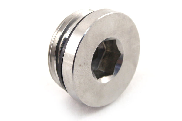 Stainless Steel Oil Drain Plug – 304 Stainless, M28x2 Thread, IHRH Inner Hex Round Head | High-Strength Replacement