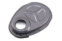 Steel Timing Chain Cover for Roller Cam Fits 1955–1995 Chevy SBC 283–400 – Raw