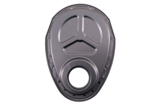 Steel Timing Chain Cover for Roller Cam Fits 1955–1995 Chevy SBC 283–400 – Raw