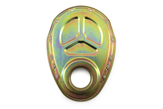 Steel Timing Chain Cover for 1955–1995 Chevy Small Block 283–400 – Zinc