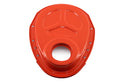 Steel Timing Chain Cover for 1955–1995 Chevy Small Block 283–400 – Orange