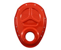 Steel Timing Chain Cover for 1955–1995 Chevy Small Block 283–400 – Orange
