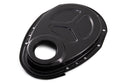 Steel Timing Chain Cover for Roller Cam Fits 1955–1995 Chevy SBC 283–400 – Black