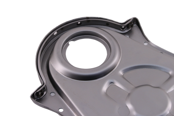 Raw Steel Timing Chain Cover Set with Timing Tab – Chevy Big Block 396–454 (1966–1990)