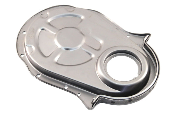 Raw Steel Timing Chain Cover – Chevy Big Block 396–454 Engines