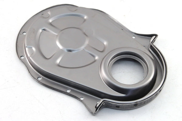 Raw Steel Timing Chain Cover Set with Timing Tab – Chevy Big Block 396–454 (1966–1990)