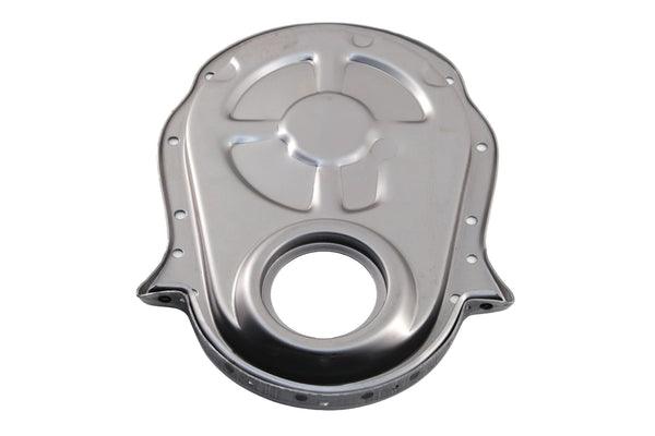 Raw Steel Timing Chain Cover – Chevy Big Block 396–454 Engines