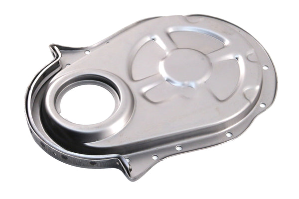 Raw Steel Timing Chain Cover – Chevy Big Block 396–454 Engines