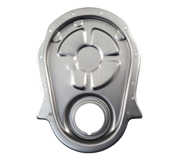 Raw Steel Timing Chain Cover – Chevy Big Block 396–454 Engines