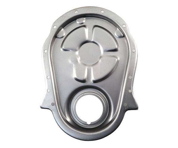 Raw Steel Timing Chain Cover Set with Timing Tab – Chevy Big Block 396–454 (1966–1990)