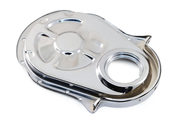 Chrome Timing Chain Cover – Chevy Big Block 396–454 Engines