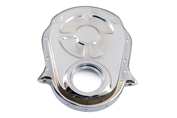 Chrome Timing Chain Cover – Chevy Big Block 396–454 Engines