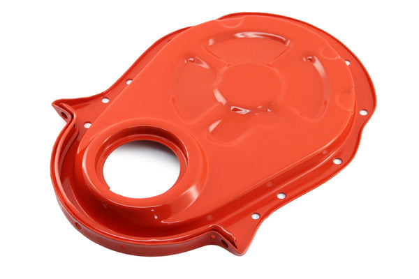 Orange Timing Chain Cover – Chevy Big Block 396–454 Engines