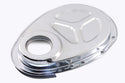 Steel Timing Chain Cover Kit for Roller Cam Fits 1955–1995 Chevy SBC 283–400 – Chrome