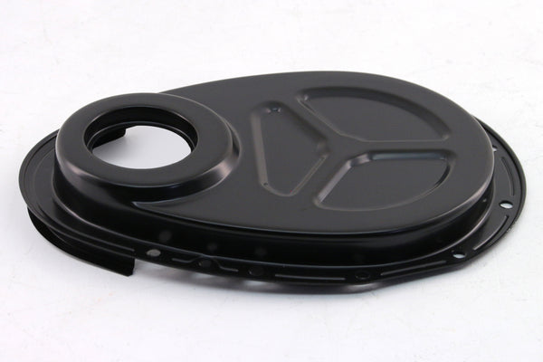 Steel Timing Chain Cover Kit for Roller Cam Fits 1955–1995 Chevy SBC 283–400 – Black