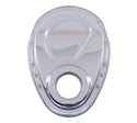 Steel Timing Chain Cover Set with Timing Tab Fits 1955–1995 Chevy SBC 283–400 – Chrome