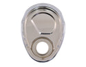 Steel Timing Chain Cover Set with Timing Tab Fits 1955–1995 Chevy SBC 283–400 – Chrome