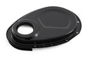 Steel Timing Chain Cover Set with Timing Tab Fits 1955–1995 Chevy SBC 283–400 – Black