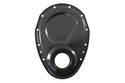 Steel Timing Chain Cover Set with Timing Tab Fits 1955–1995 Chevy SBC 283–400 – Black