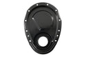 Steel Timing Chain Cover Set with Timing Tab Fits 1955–1995 Chevy SBC 283–400 – Black