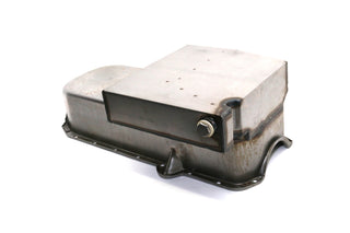 Steel IMCA Circle Track Racing Oil Pan Fits 1980–1985 Chevy SB 283–350 - Raw