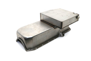Steel IMCA Circle Track Racing Oil Pan Fits 1980–1985 Chevy SB 283–350 - Raw