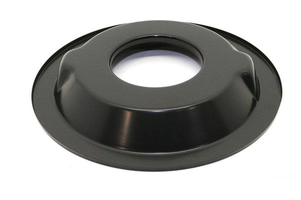 Steel 16" x 3" Dominator Air Cleaner Kit with Washable Red Cotton Filter - Black Fits Chevy / Ford / Mopar Applications