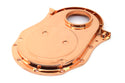 ALUMINUM 1966-90 CHEVY BB 396-402-427-454 TIMING CHAIN COVER - COPPER