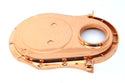 ALUMINUM 1966-90 CHEVY BB 396-402-427-454 TIMING CHAIN COVER - COPPER